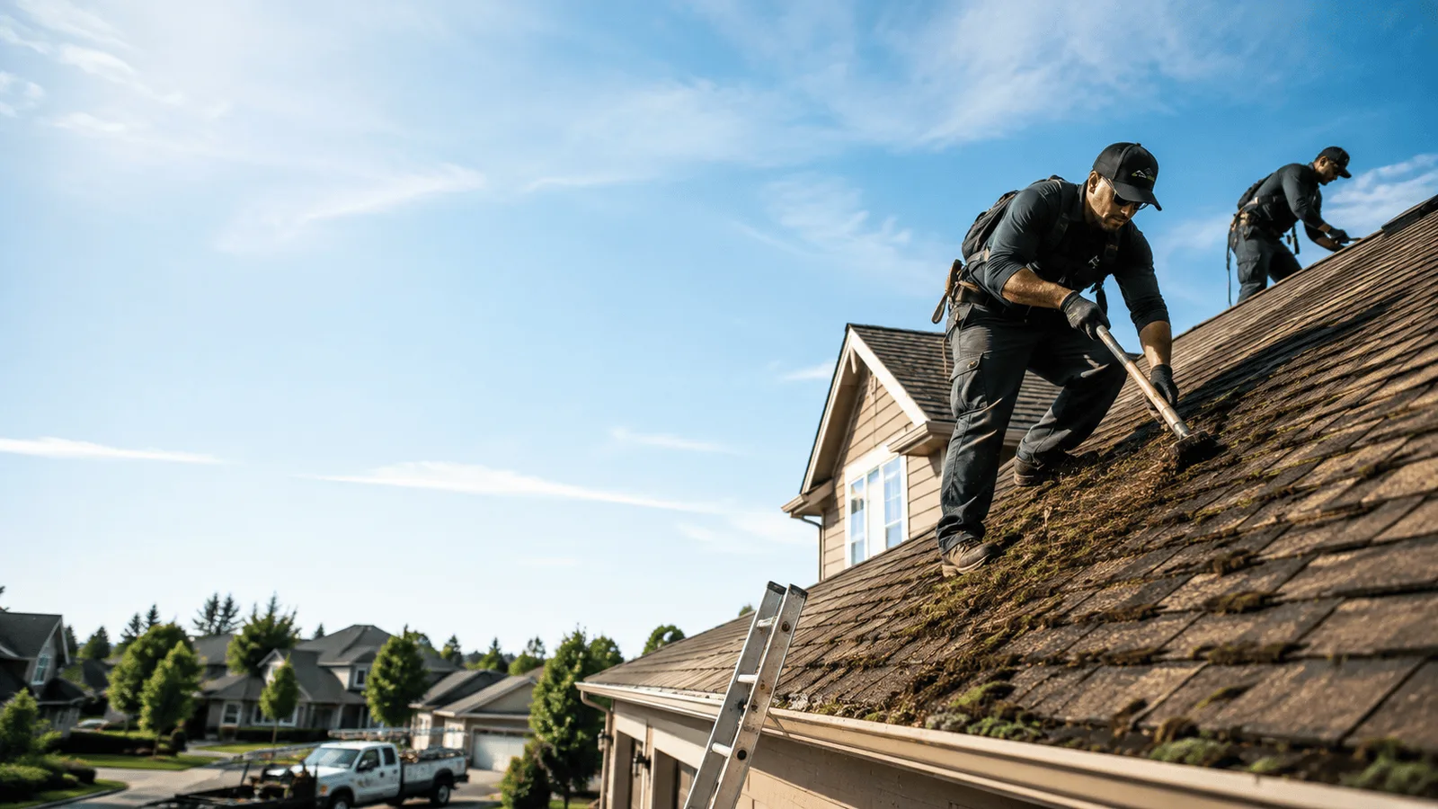 Roof Moss Removal in Mapleton, IA near me